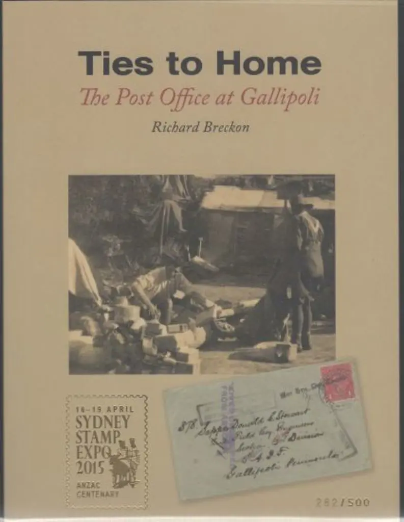 2015 "Ties to Home - Gallipoli" prestige booklet ... Image 1++