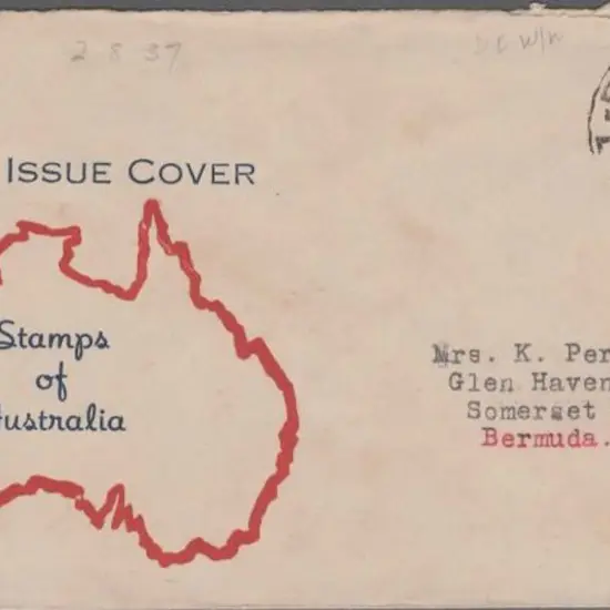 1937 (2nd Aug) 3d blue KGVI, Die I "white wattles" ...