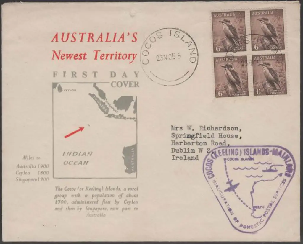1955 (23rd Nov) Not an FDC by date but a new ... Image 1++
