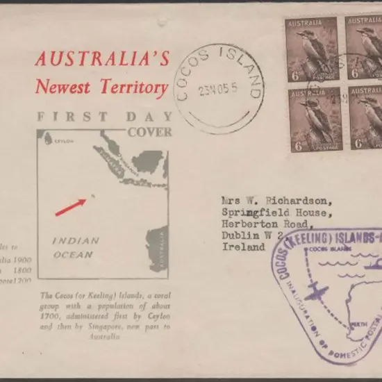 1955 (23rd Nov) Not an FDC by date but a new ...