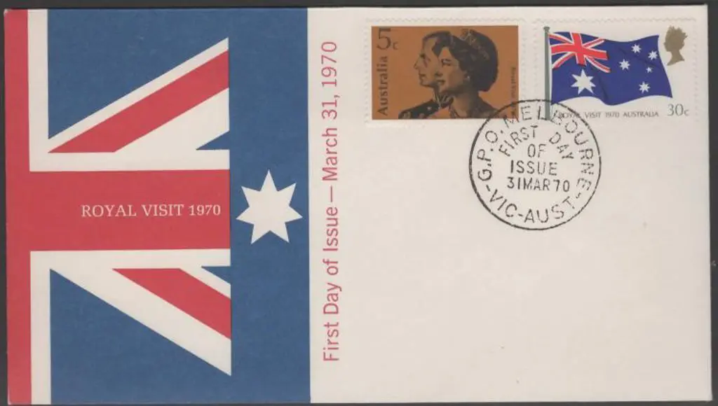 1970 (31st Mar) Royal Visit official FDC with neat ... Image 1++