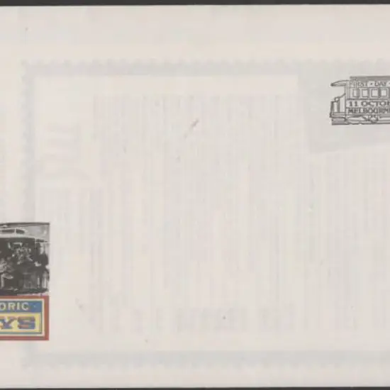 1989 (11th Oct) 41c Melbourne Tram perf. 14½ x ...