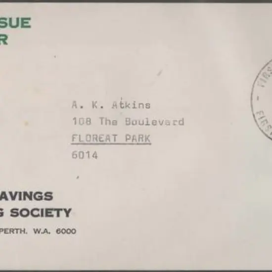 1971 (21st April) 6¢ ANA with insert (ii) & on ...