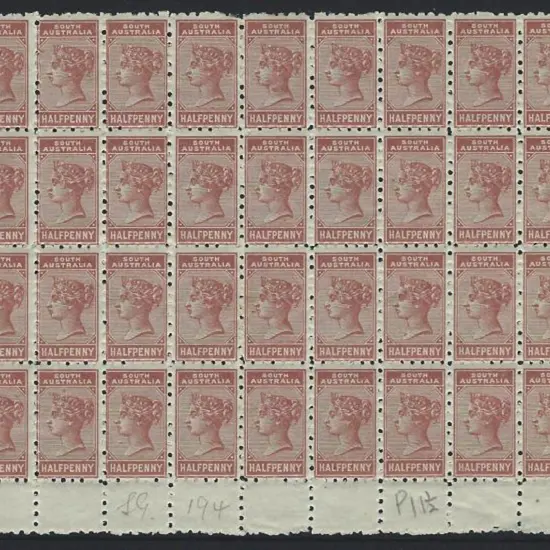 1883/99 ½d pale brown "bantam", perf. 11½-12½. MUH ...