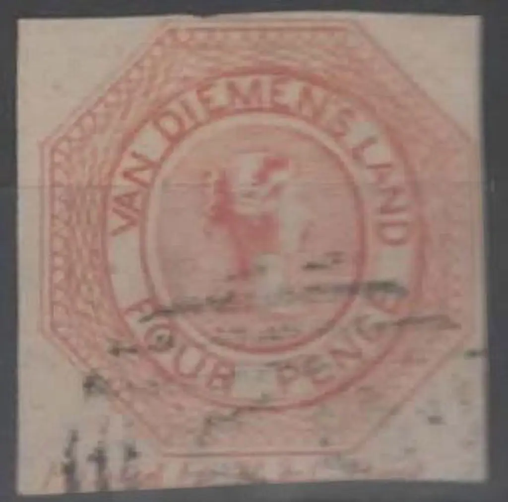 1853 4d dull orange, plate III F/U with light BN ... Image 1++