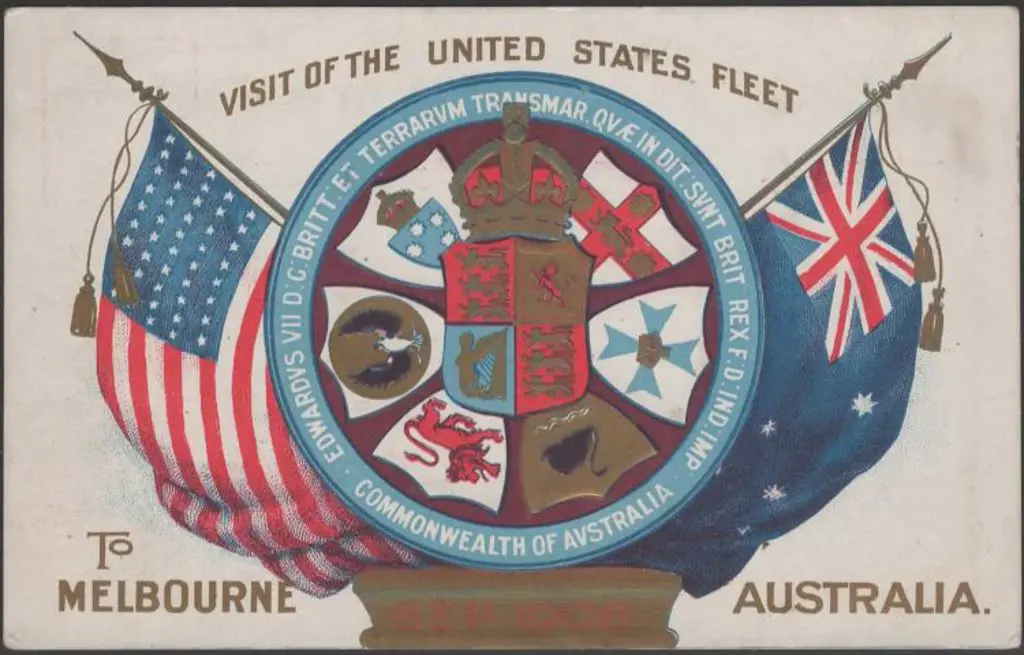 1908 (Sept) Visit of the United States Fleet ... Image 1++