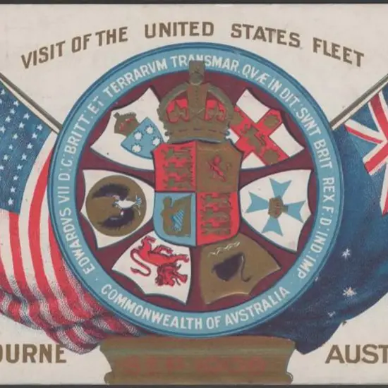 1908 (Sept) Visit of the United States Fleet ...