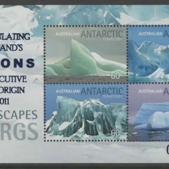 2011 Icebergs M/S ovptd "Congratulating ...