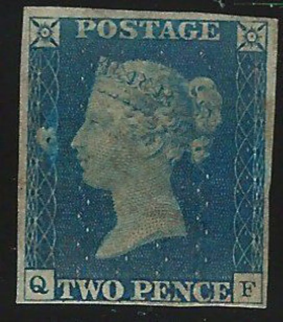 1840 2d blue. Mint with minimal original gum. ... Image 1++