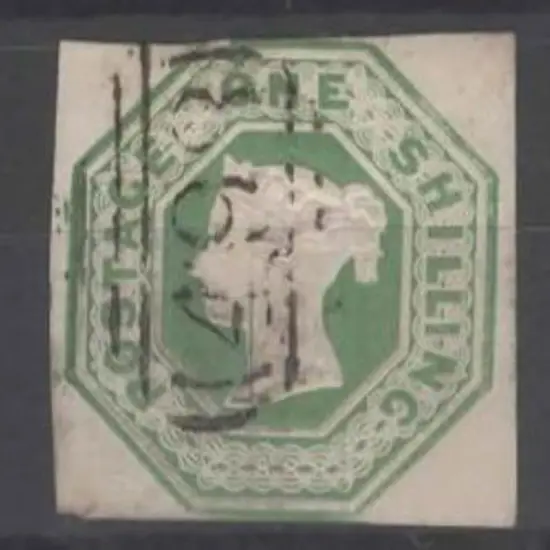 1847/54 1/-embossed in all three catalogued ...