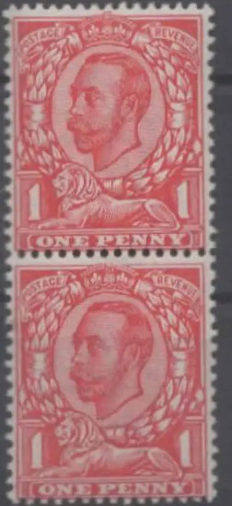 1912 1d bright scarlet with Imperial Crown wmk in ... Image 1++