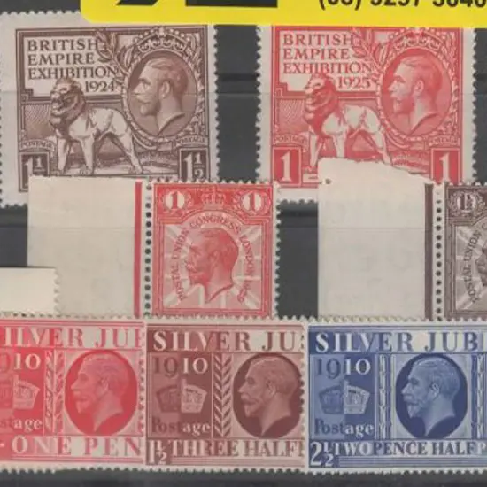 1924 & 1925 British Empire Exhibition pairs with ...