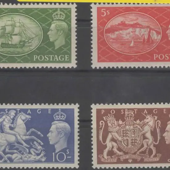 1951 Festival of Britain high vals set of 4 MUH. ...