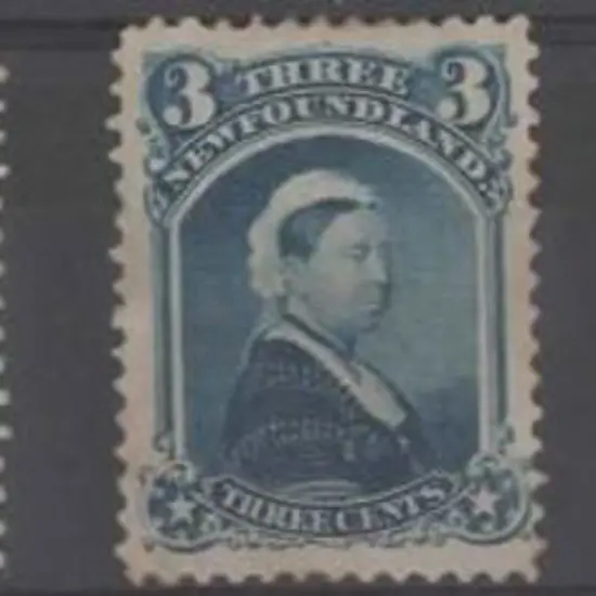 Canada-Newfoundland 1868 1¢ dull purple Type I & ...