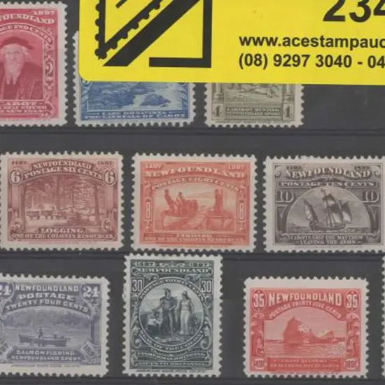 Canada-Newfoundland 1897 Discovery Anniv set of ...