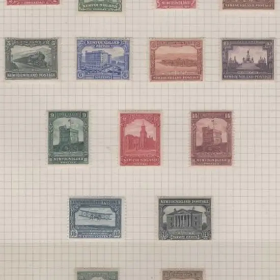 Canada-Newfoundland 1928 Pictorials defins by De ...