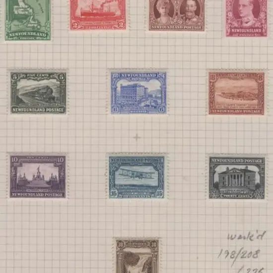 Canada-Newfoundland 1931 Pictorials re-engraved ...