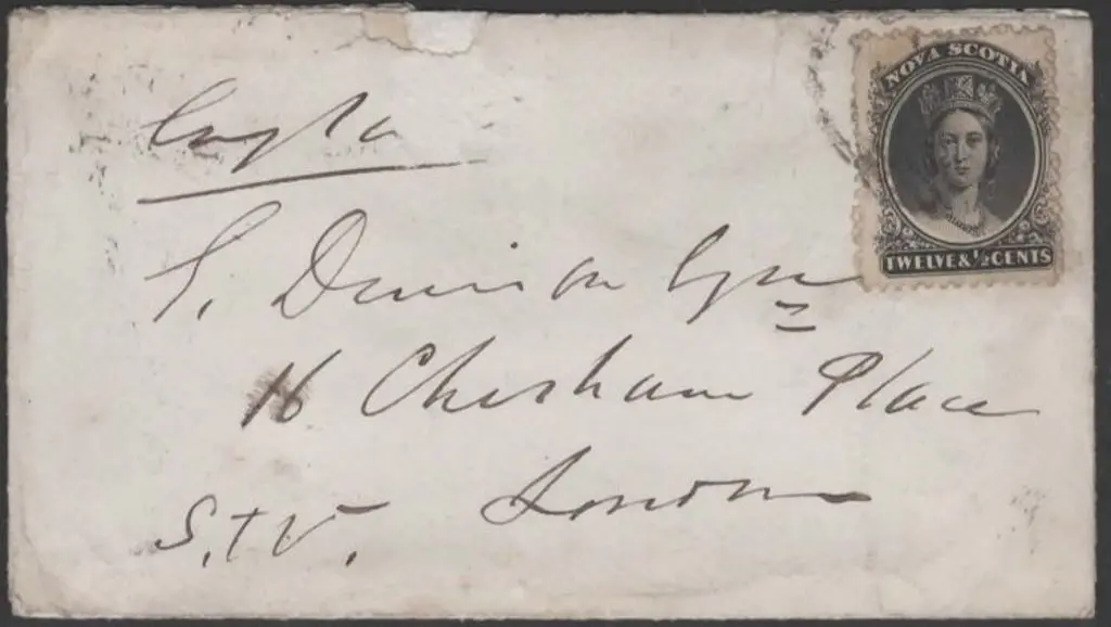 Canada-Newfoundland 1860/63 12½¢ black on ... Image 1++