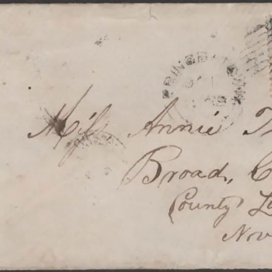 Canada-Prince Edward Is. 1869 cover to Lunenburg, ...
