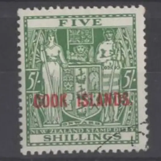 Cook Is. 1936 2/6d, 5/- & £1 "COOK ISLANDS" ovpts ...