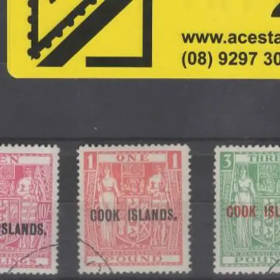 Cook Is. 1943/54 2/6d to £5 "used" with the 2/6d ...