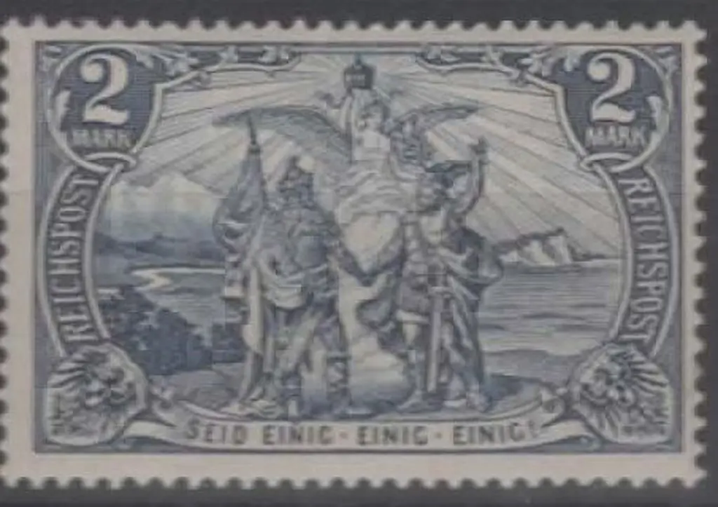 Germany 1899/1900 2m "Reichspost" Fresh MLH. SG 63 ... Image 1++