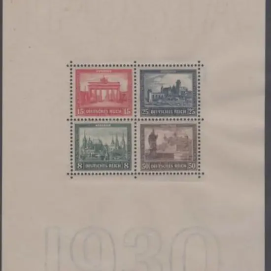 Germany 1930 IPOSTA M/S MUH. MS 464a Cat. £600 + ...