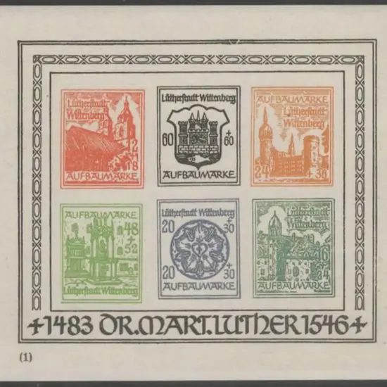 Germany 1946 Wittenberg-Lutherstadt unofficial ...