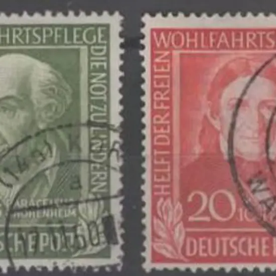 Germany West 1949 Refugee Relief Fund set F/U. SG ...