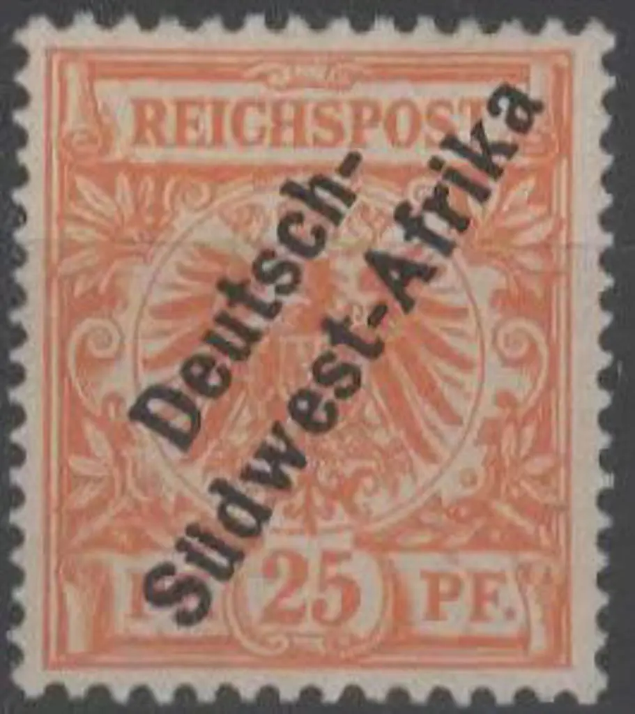 German Colonies-South West Africa 1897/1900 25pf ... Image 1++