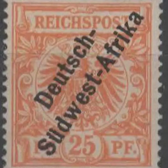 German Colonies-South West Africa 1897/1900 25pf ...