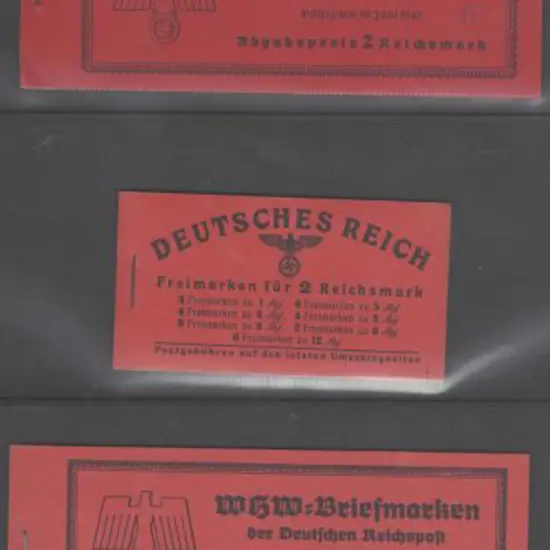 Germany-Third Reich 1939 & 1940 Winter Relief fund ...