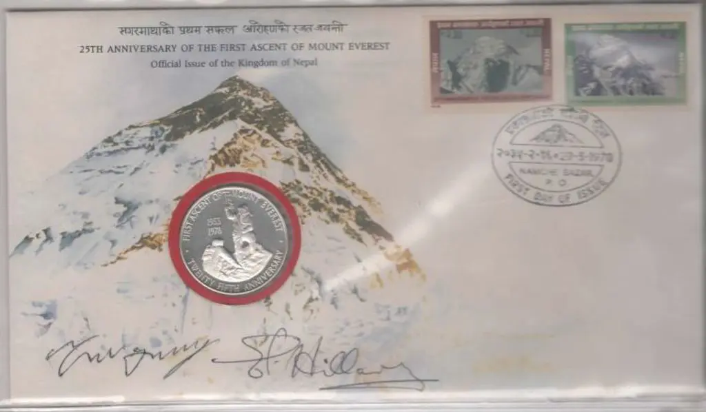India 1978 (29th May) 25th Anniv First Ascent of ... Image 1++