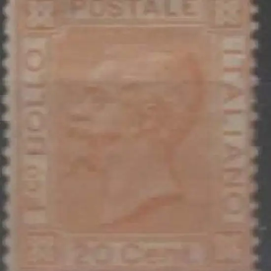 Italy 1877 20c orange-buff. MLH with a couple of ...