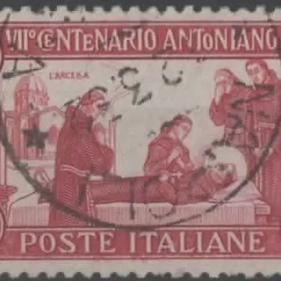 Italy 1931 75c St Antony of Padua, perf. 12. F/U ...