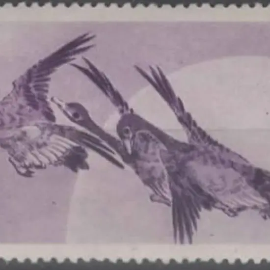 Japan 1949 8y Flying Geese (Philatelic Week) MVLH. ...