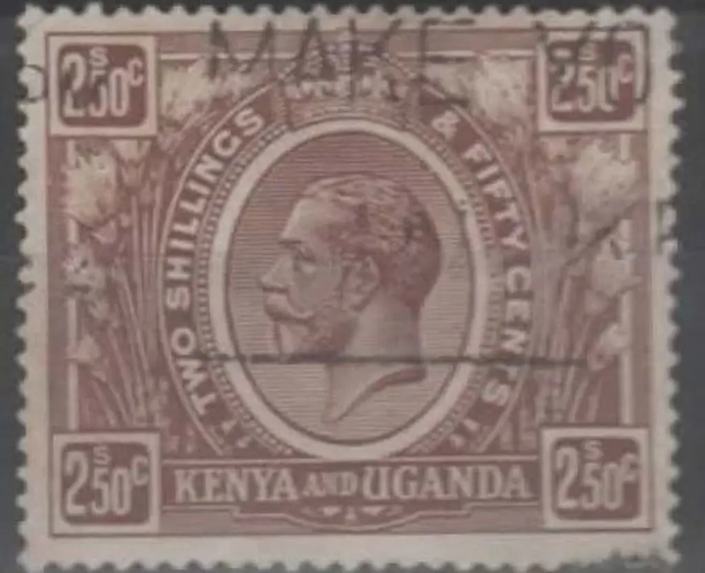 KUT 1922/27 2/50d brown. Good to fine used with ... Image 1++