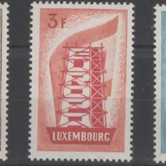 Luxembourg 1956 Europa set of 3. Fine MLH. SG ...