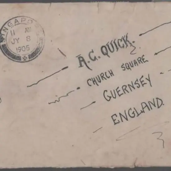 Malaya-Straits Settlements1905 (8th July) Leo ...