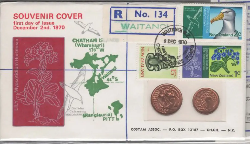 New Zealand 1970 (2nd Dec) Chatham Islands set of ... Image 1++