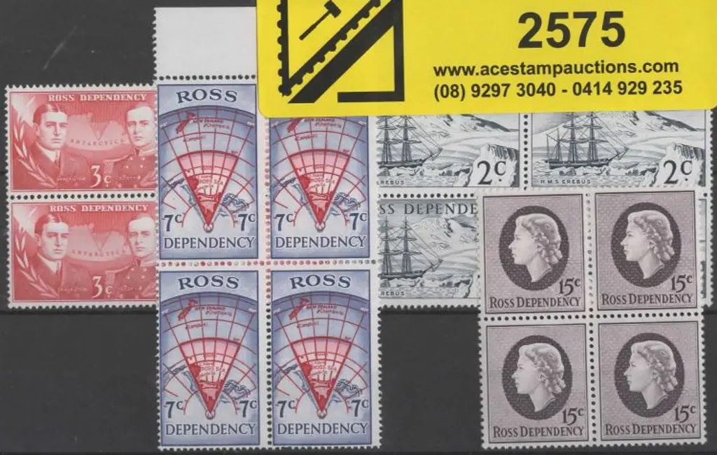 New Zealand - Ross Dep 1967 Decimals set of 4 to ... Image 1++