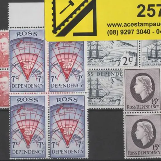 New Zealand - Ross Dep 1967 Decimals set of 4 to ...