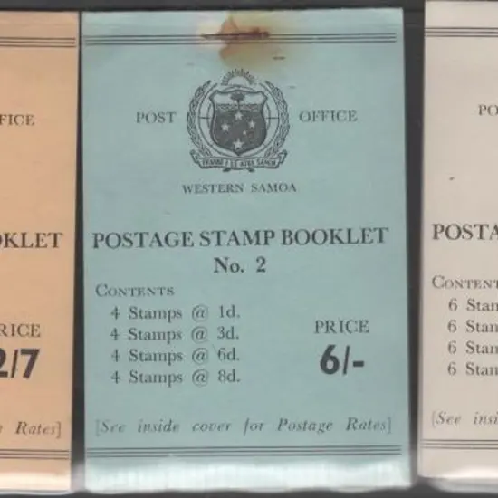 Samoa 1958 2/7d, 6/- & 9/9d set of 3 complete ...