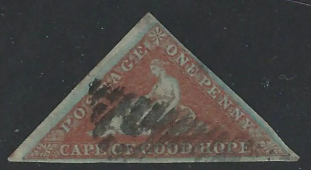 South Africa - Cape of Good Hope 1853 1d pale ... Image 1++