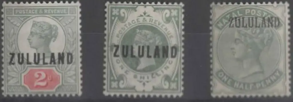 South Africa - Zululand 1888/93 2d grey-green & ... Image 1++