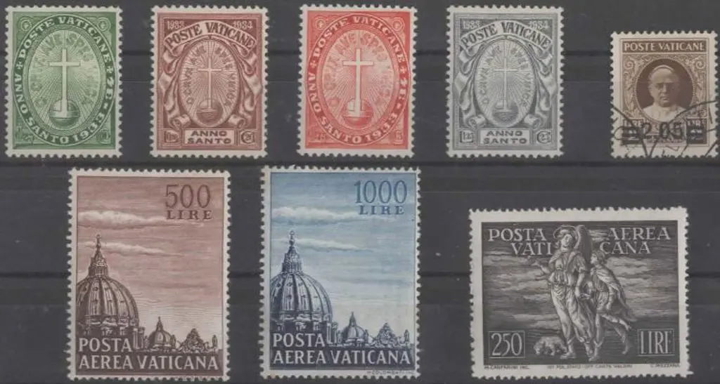Vatican 1933 Holy Year MLH (Cat. £80), 1934 2l05 ... Image 1++