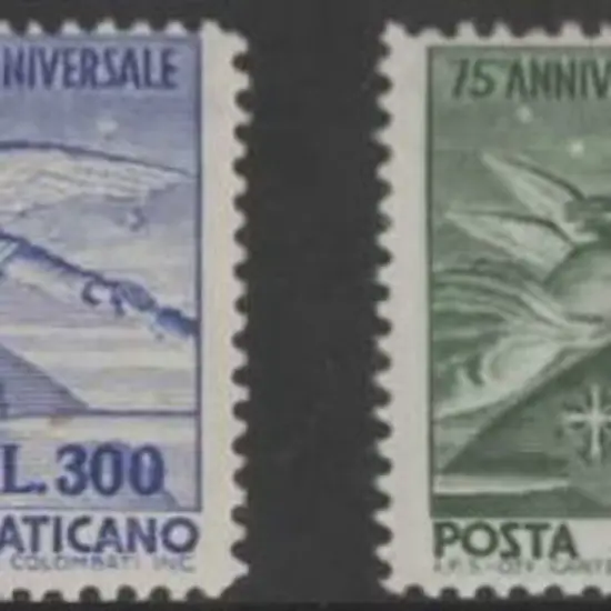Vatican 1949 UPU pair MLH. SG 149/50 Cat. £240 as ...
