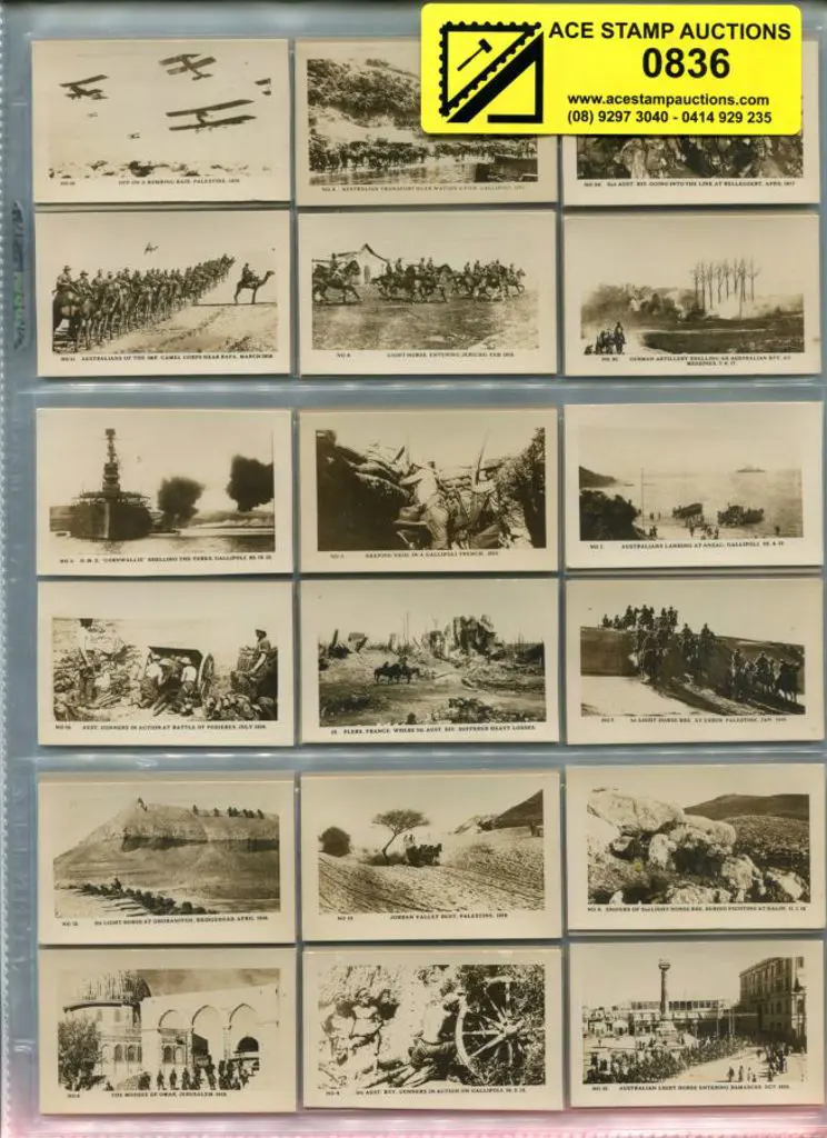 Wills "War Incidents" (Australian) 30 out of set ... Image 1++