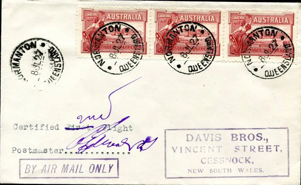 1927 (1st July) Normanton to Cessnock carried on ... Image 1++