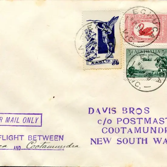 1930 (3rd Feb) Echuca to Cootamundra with AAS ...